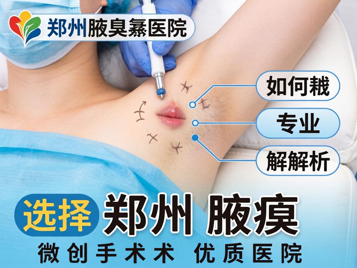 郑州腋臭医院专业解析，如何选择郑州腋臭微创手术优质医院