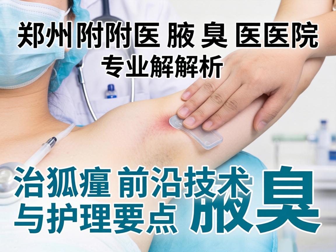 郑州附医腋臭医院专业解析，治狐臭前沿技术与护理要点