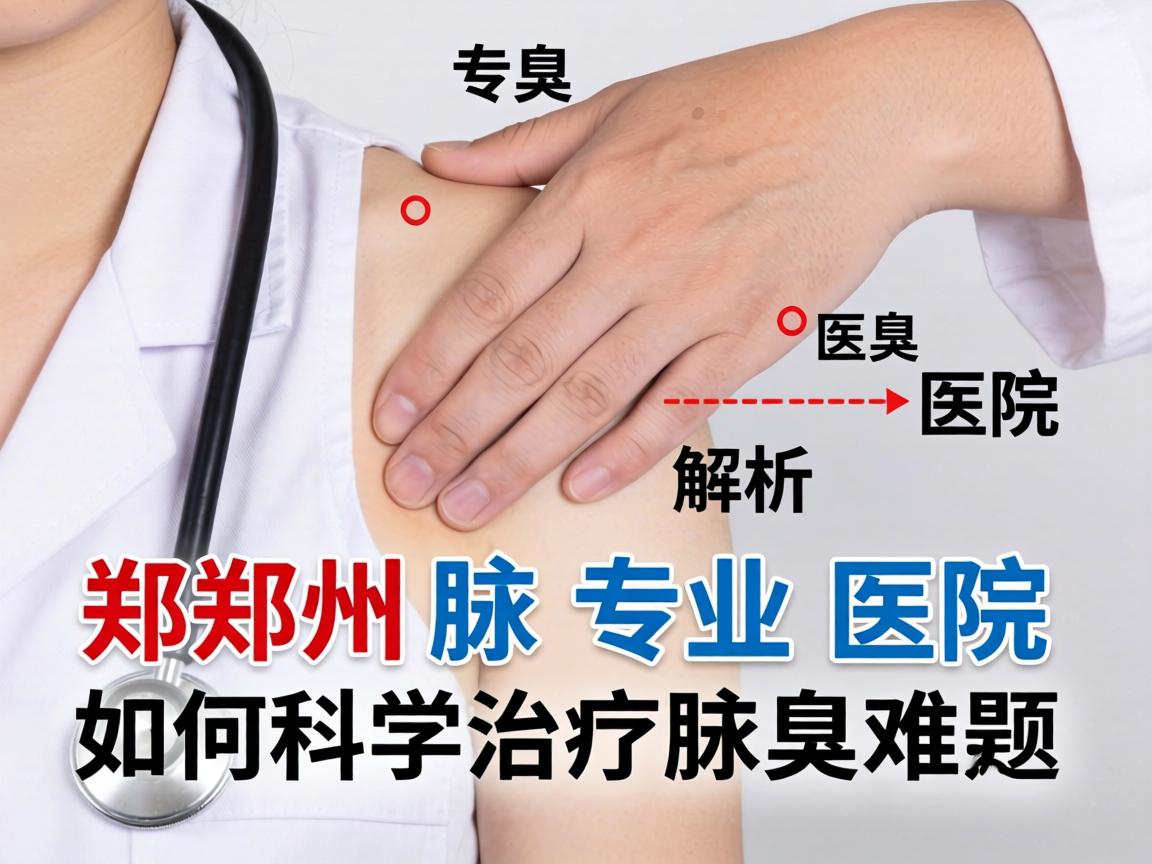 郑州腋臭医院解析，郑州专业医院如何科学治疗腋臭难题