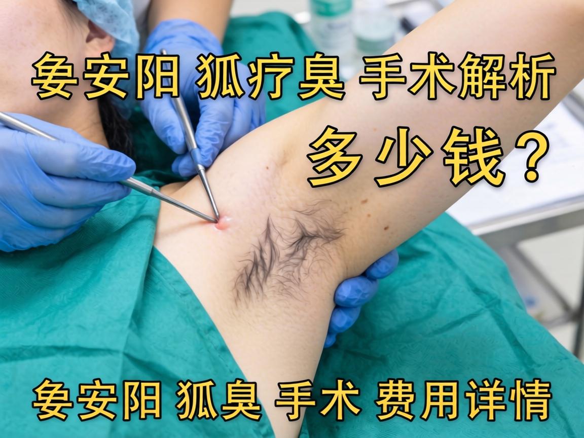 安阳狐臭手术多少钱？解析安阳狐臭手术费用详情
