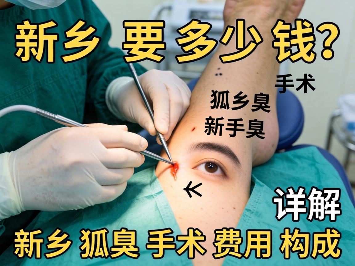 新乡狐臭手术要多少钱？详解新乡狐臭手术费用构成