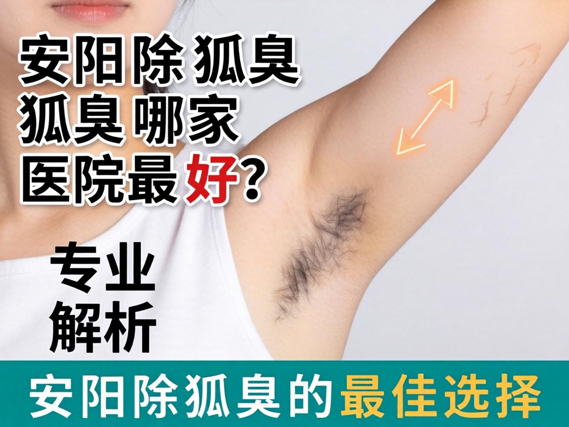 安阳除狐臭哪家医院最好？专业解析安阳除狐臭的最佳选择