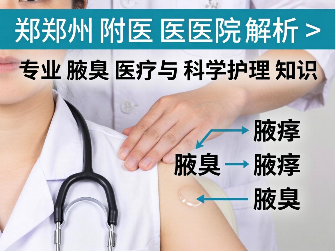 郑州附医腋臭医院解析，专业腋臭医疗与科学护理知识