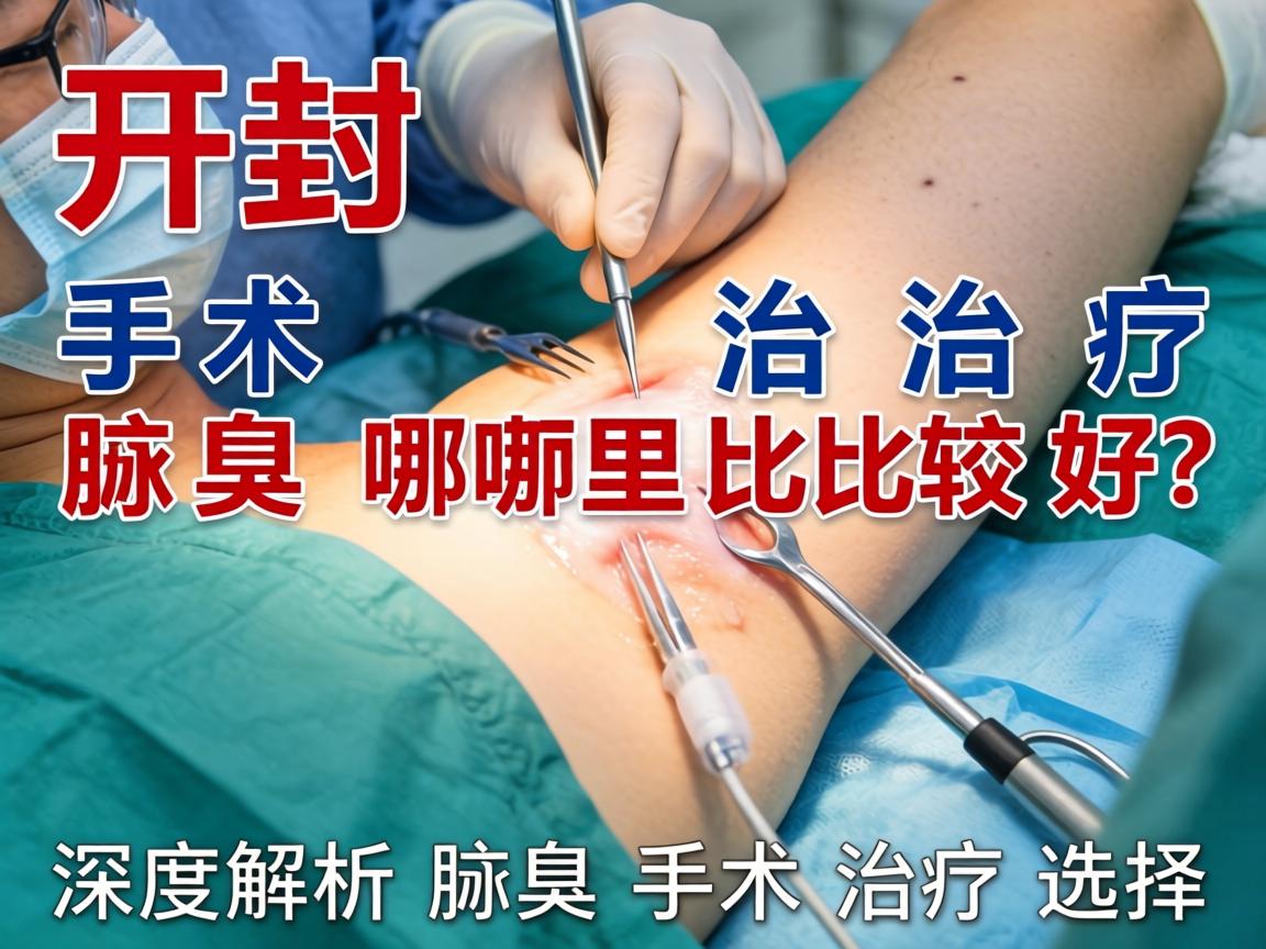 开封手术治疗腋臭哪里比较好？深度解析腋臭手术治疗选择