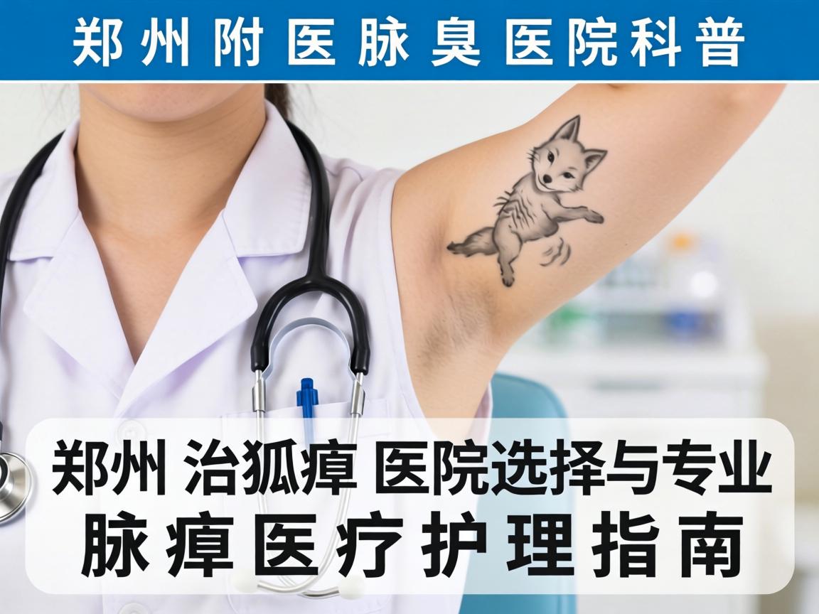 郑州附医腋臭医院科普，郑州治狐臭医院选择与专业腋臭医疗护理指南