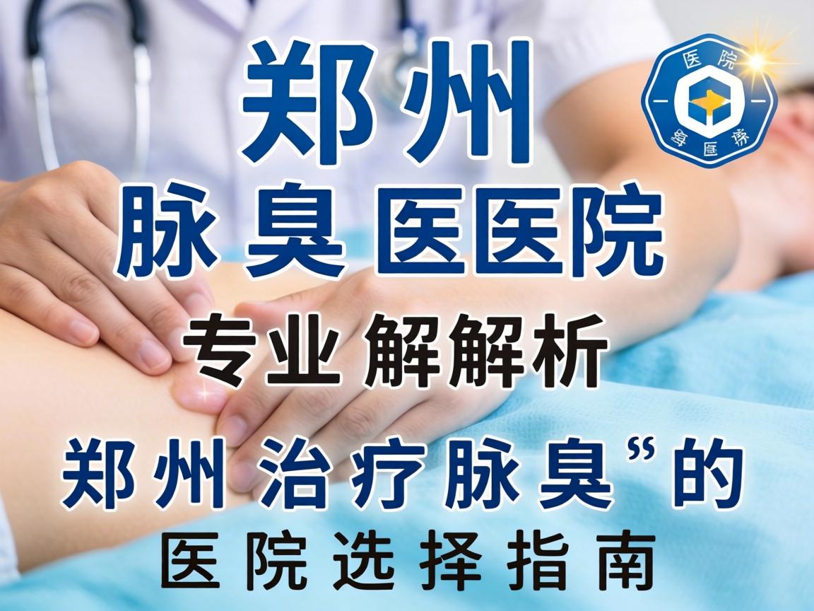 郑州腋臭医院专业解析，郑州治疗腋臭的医院选择指南