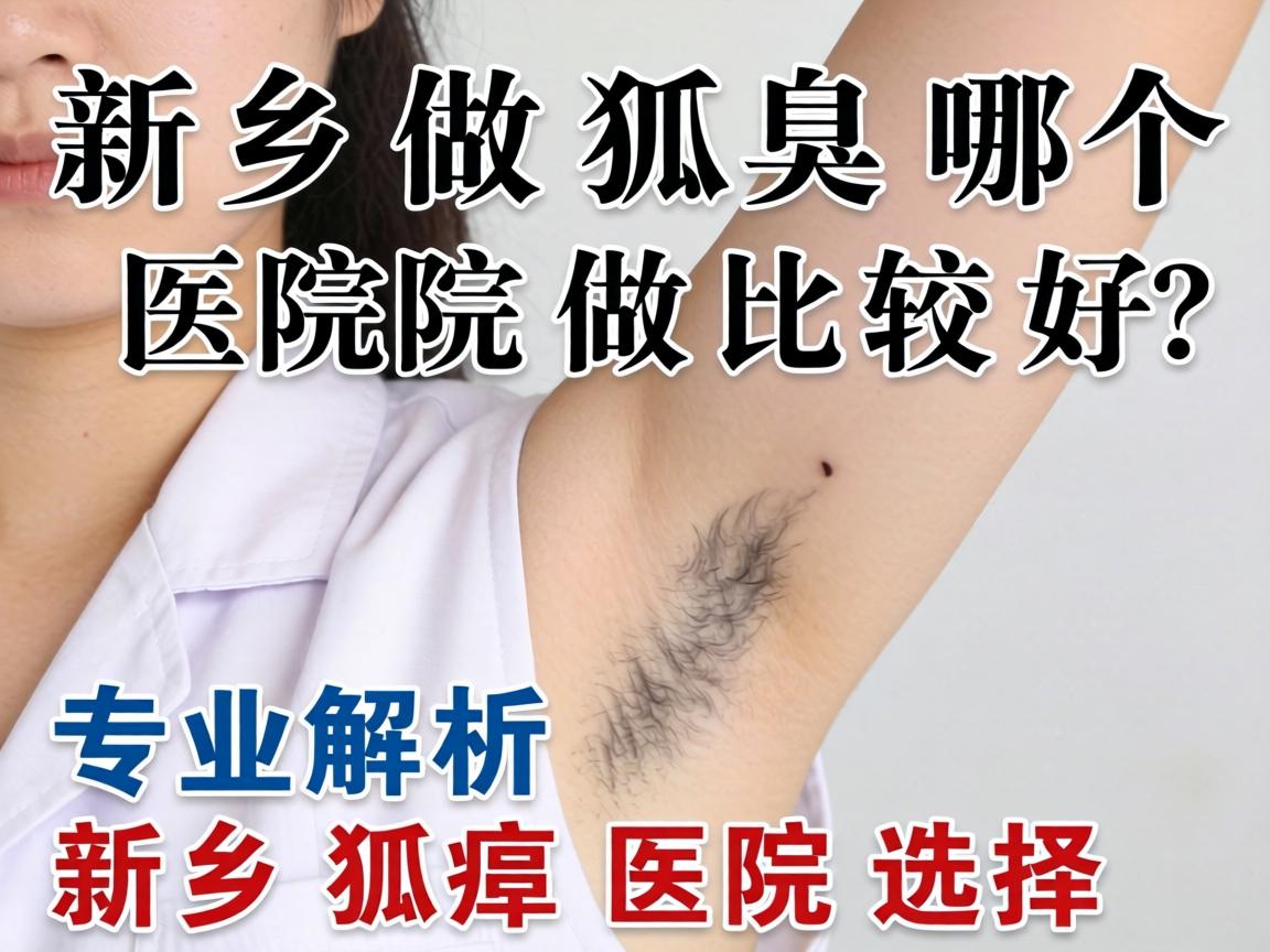 新乡做狐臭哪个医院做比较好？专业解析新乡狐臭医院选择