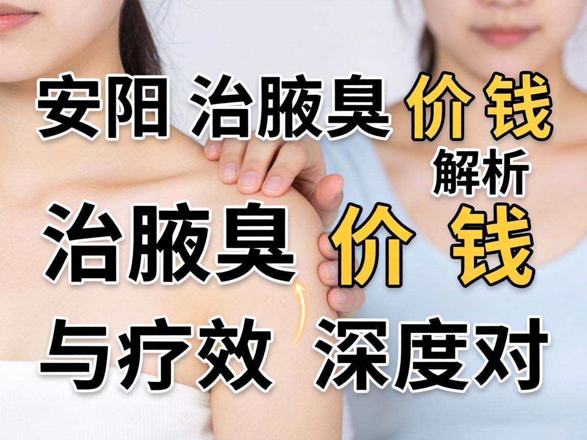 安阳治腋臭价钱解析，治腋臭价钱与疗效深度对比