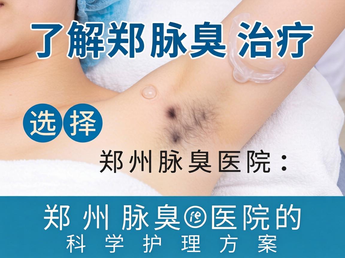 了解腋臭治疗，选择郑州腋臭医院；郑州腋臭医院的科学护理方案