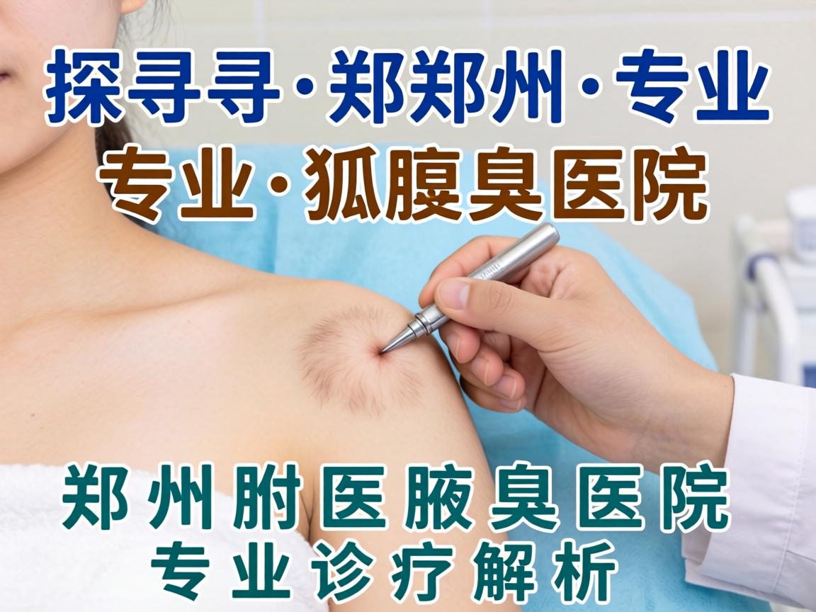 探寻郑州专业狐臭医院，郑州附医腋臭医院的专业诊疗解析