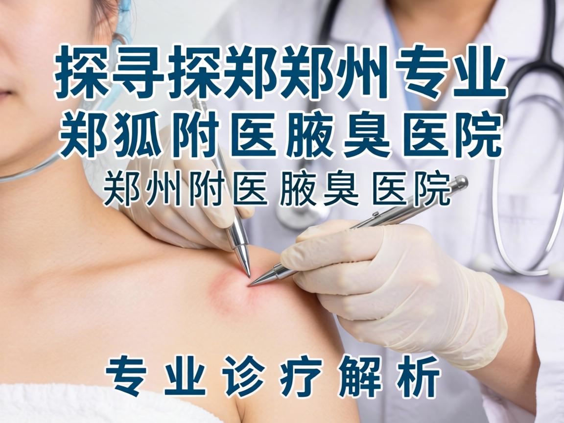 探寻郑州专业狐臭医院，郑州附医腋臭医院的专业诊疗解析
