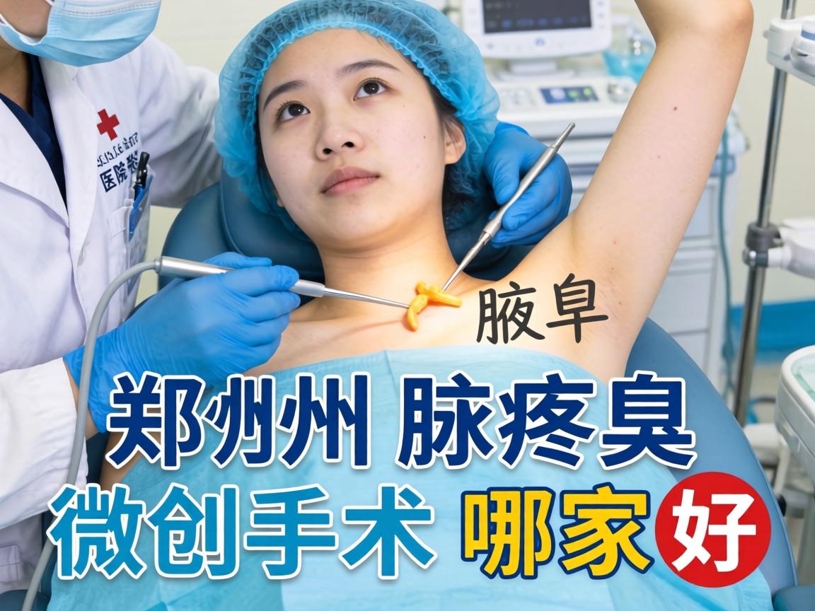 郑州腋臭医院解析，郑州腋臭微创手术哪家好