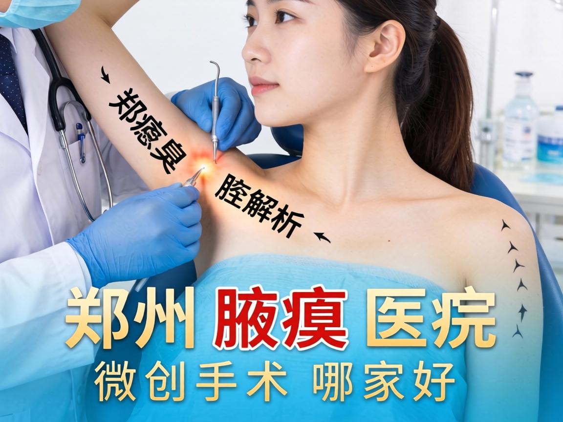 郑州腋臭医院解析，郑州腋臭微创手术哪家好