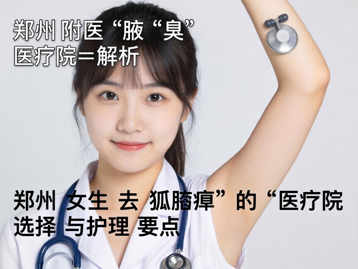 郑州附医腋臭医院解析，郑州女生去狐臭的医院选择与护理要点