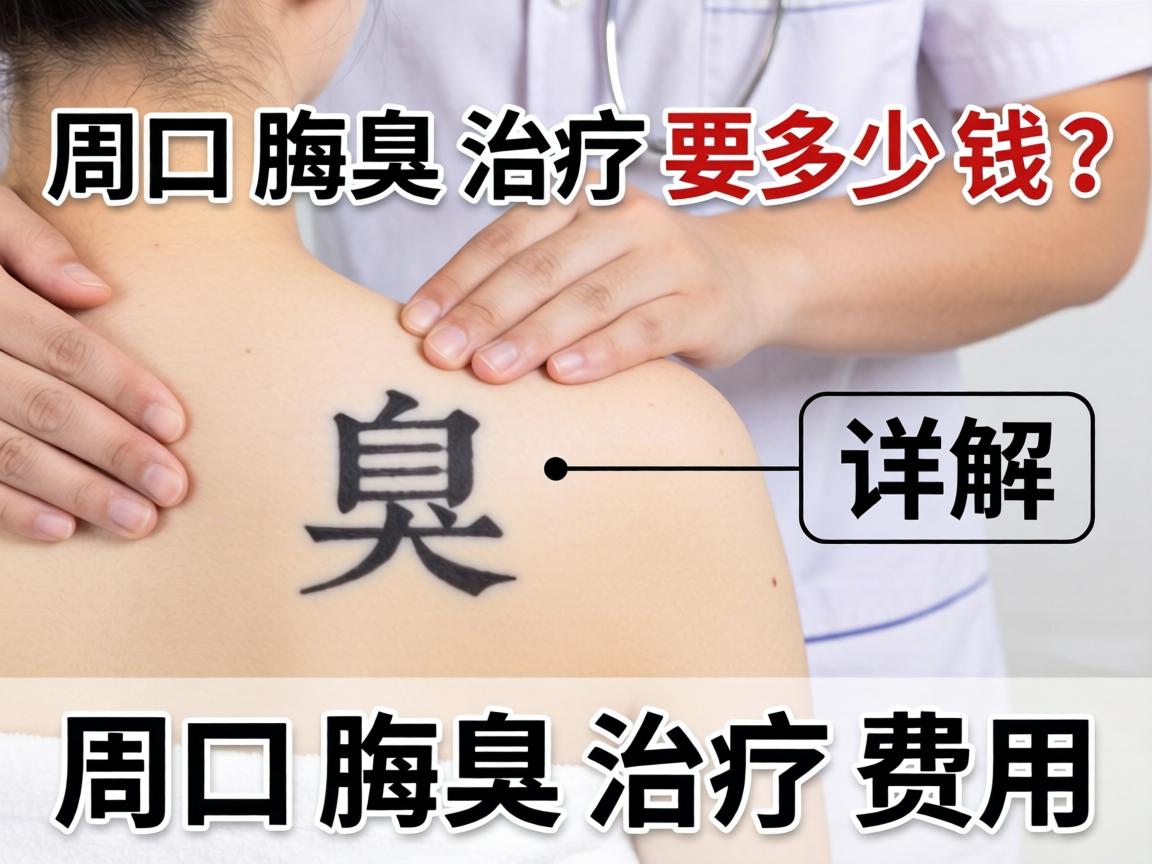 周口腋臭治疗要多少钱？详解周口腋臭治疗费用