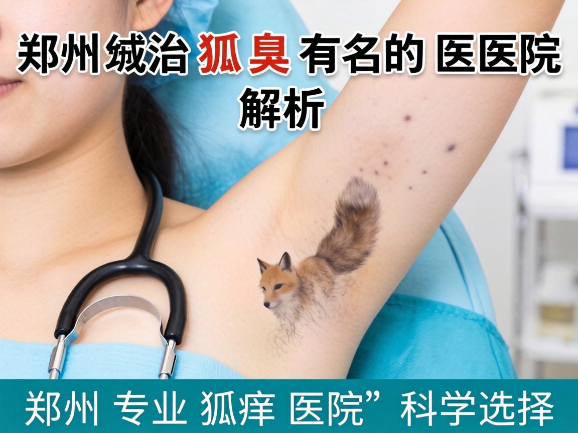 郑州治狐臭有名的医院解析，郑州专业狐臭医院的科学选择