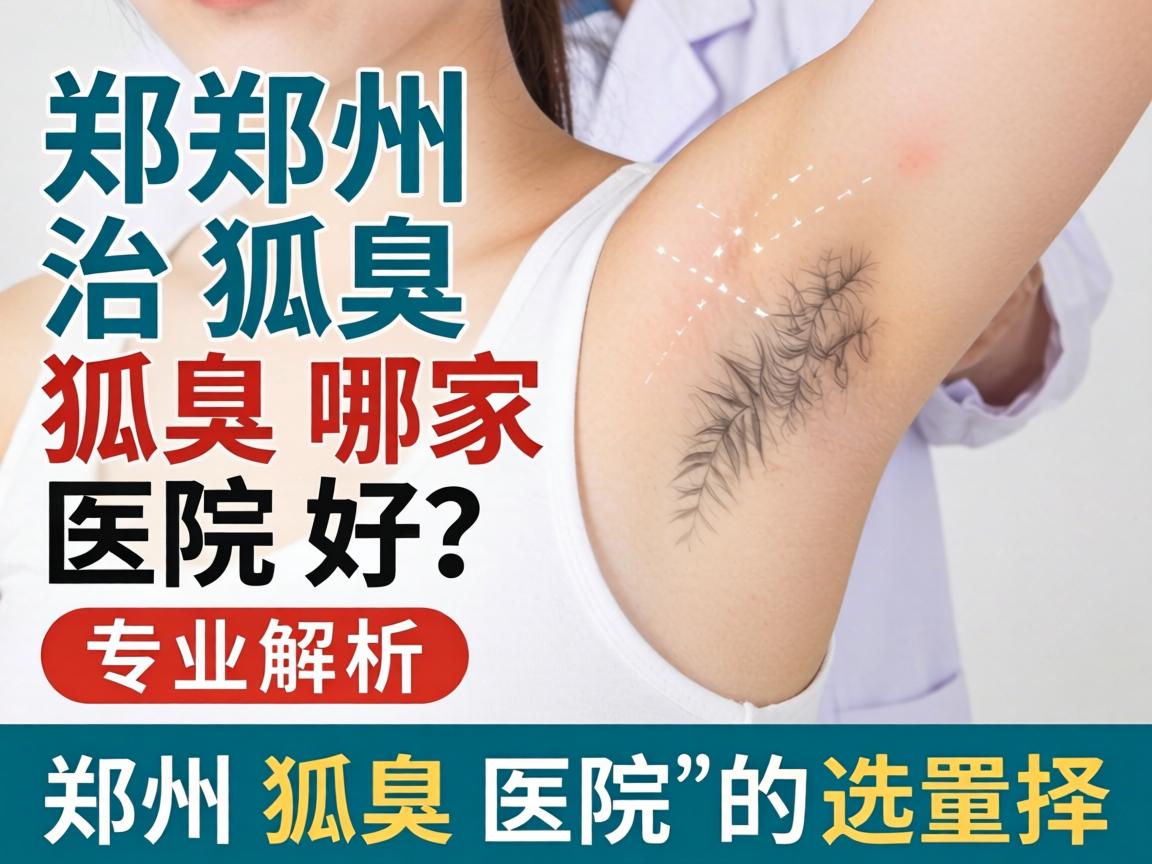 郑州治狐臭哪家医院好？专业解析郑州狐臭医院的选择