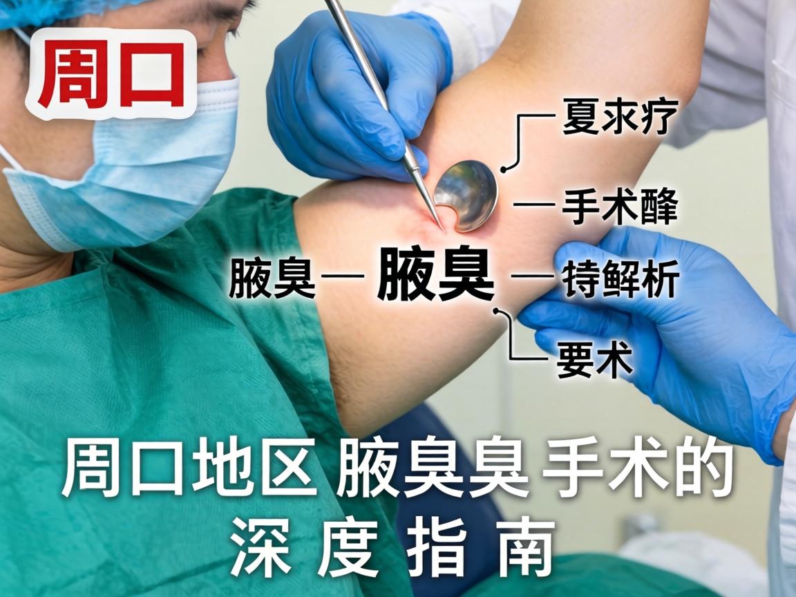周口腋臭手术解析，周口地区腋臭手术的深度指南
