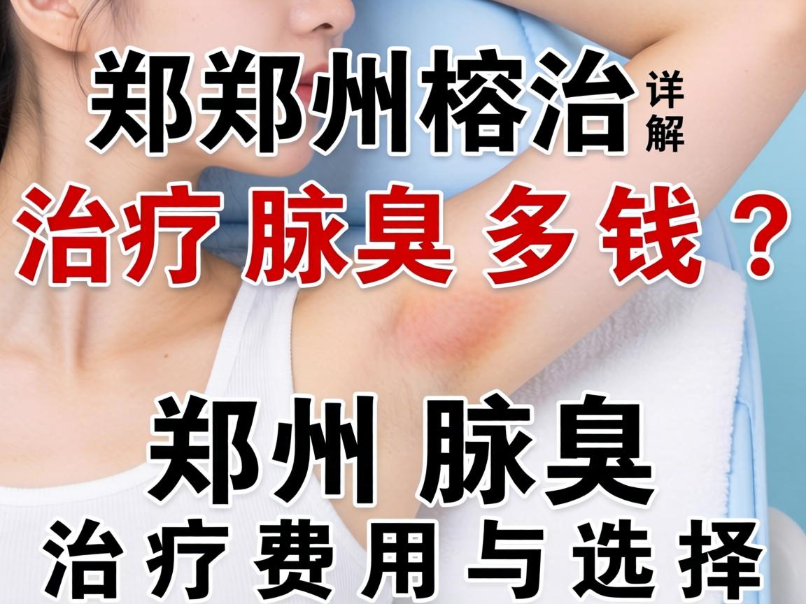 郑州治疗腋臭多钱?详解郑州腋臭治疗费用与选择 郑州治疗腋臭多钱?详解郑州腋臭治疗费用与选择