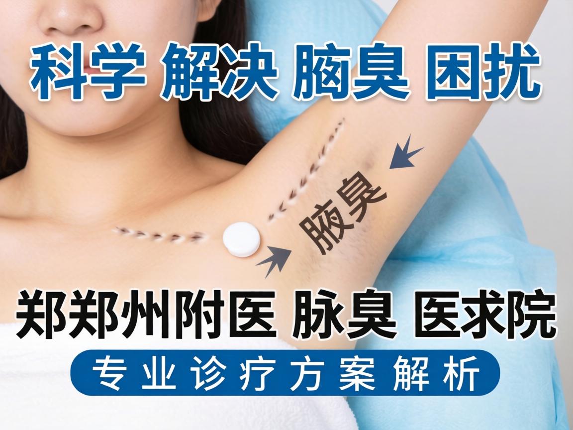 科学解决腋臭困扰，郑州附医腋臭医院专业诊疗方案解析