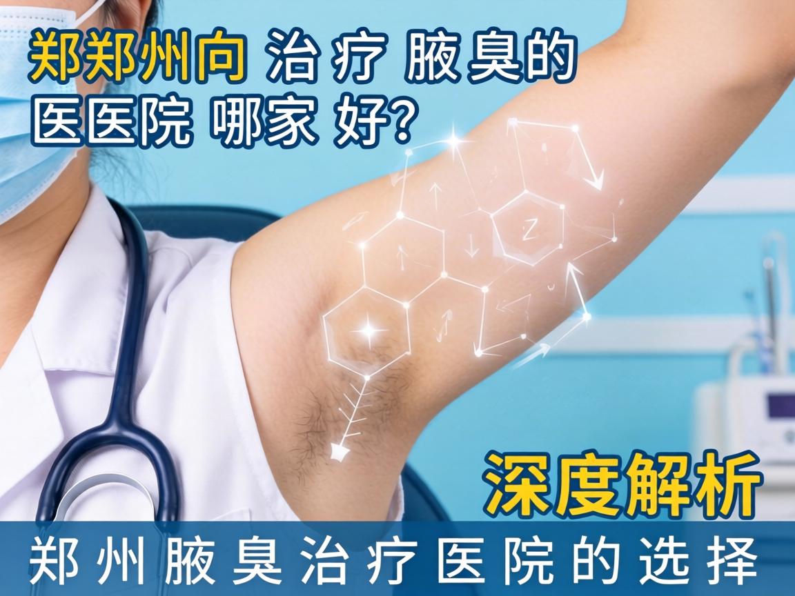 郑州治疗腋臭的医院哪家好？深度解析郑州腋臭治疗医院的选择