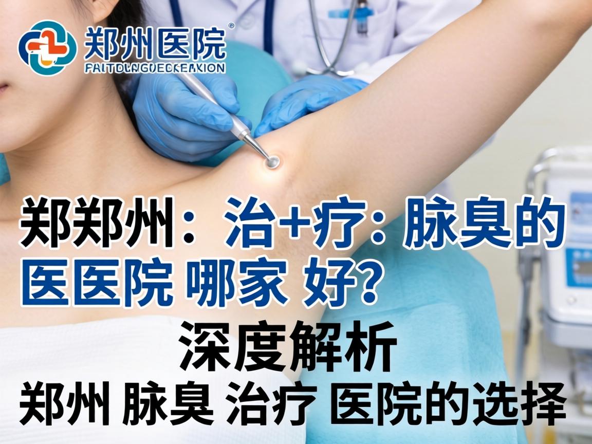 郑州治疗腋臭的医院哪家好？深度解析郑州腋臭治疗医院的选择
