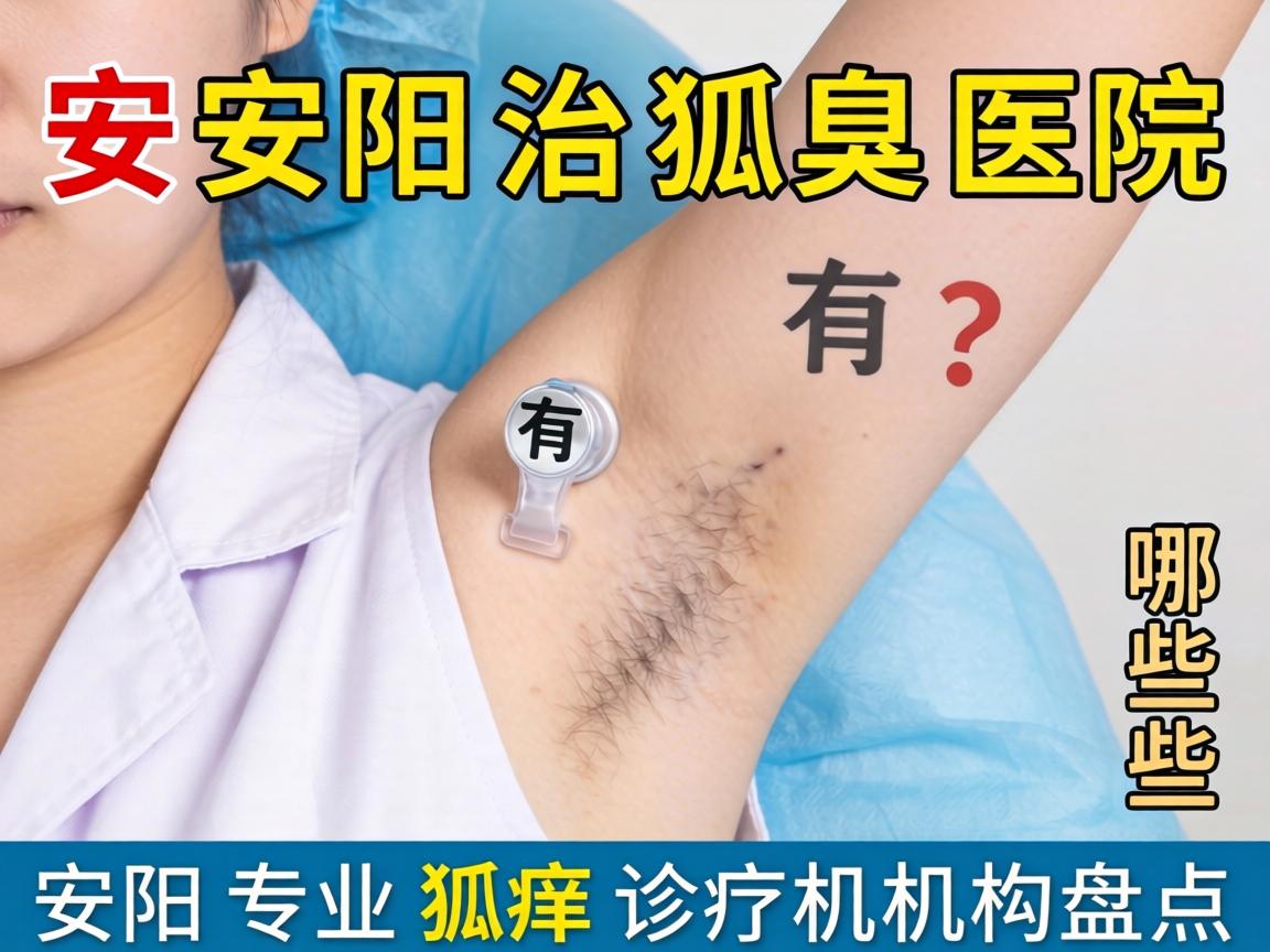安阳治狐臭医院有哪些？安阳专业狐臭诊疗机构盘点