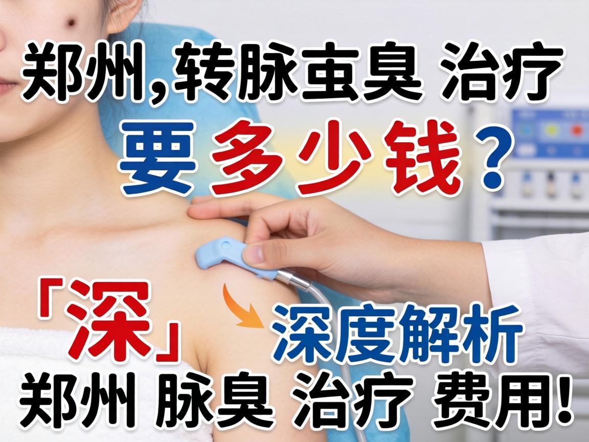 郑州腋臭治疗要多少钱？深度解析郑州腋臭治疗费用