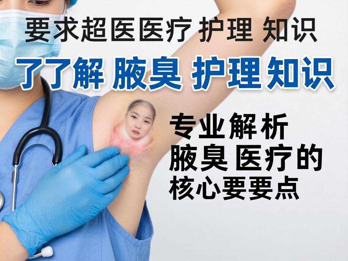 了解腋臭医疗护理知识，专业解析腋臭医疗的核心要点