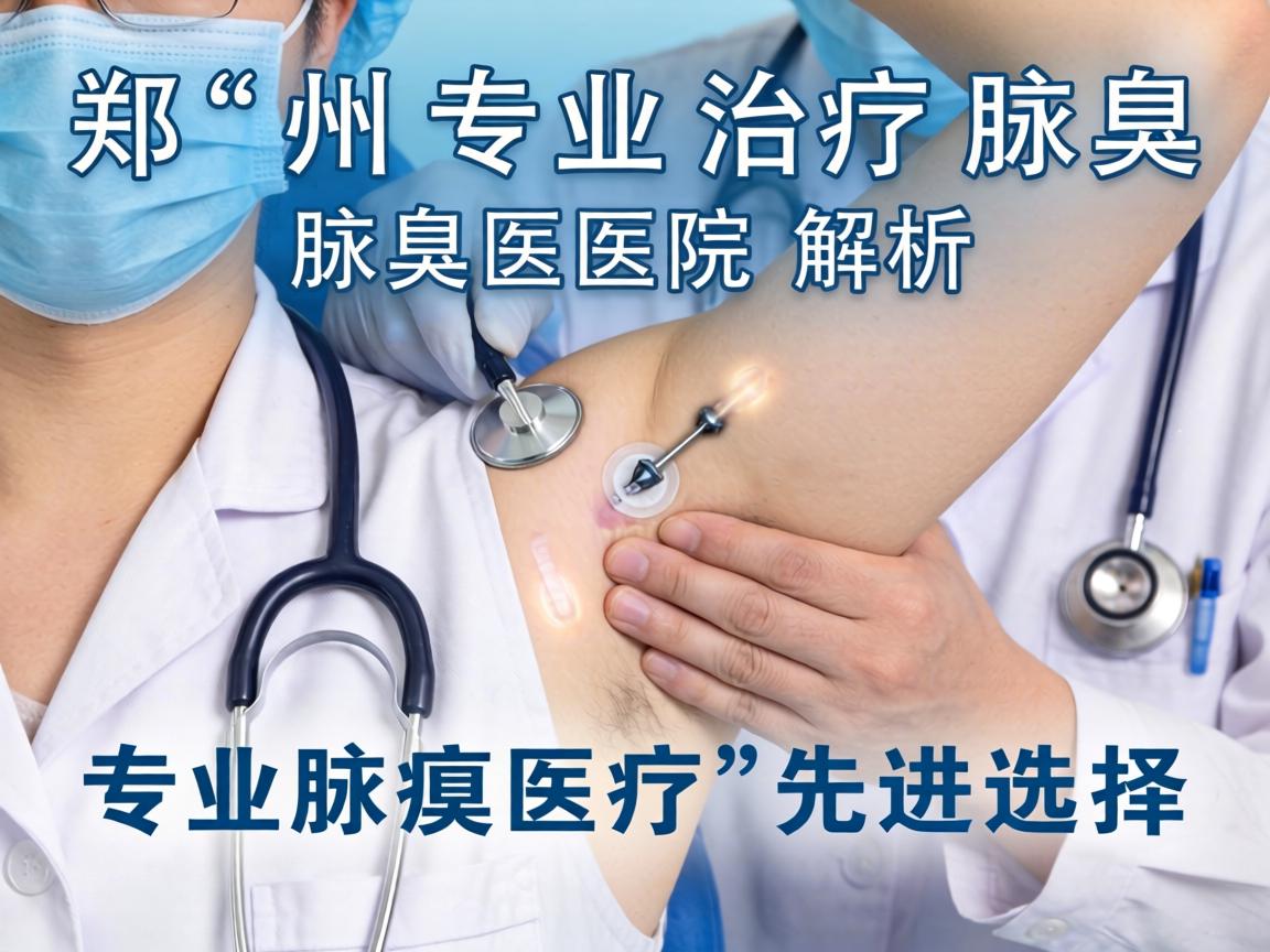 郑州专业治疗腋臭医院解析，专业腋臭医疗的先进选择