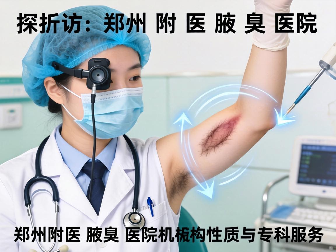 探访郑州附医腋臭医院，解析郑州附医腋臭医院的机构性质与专科服务