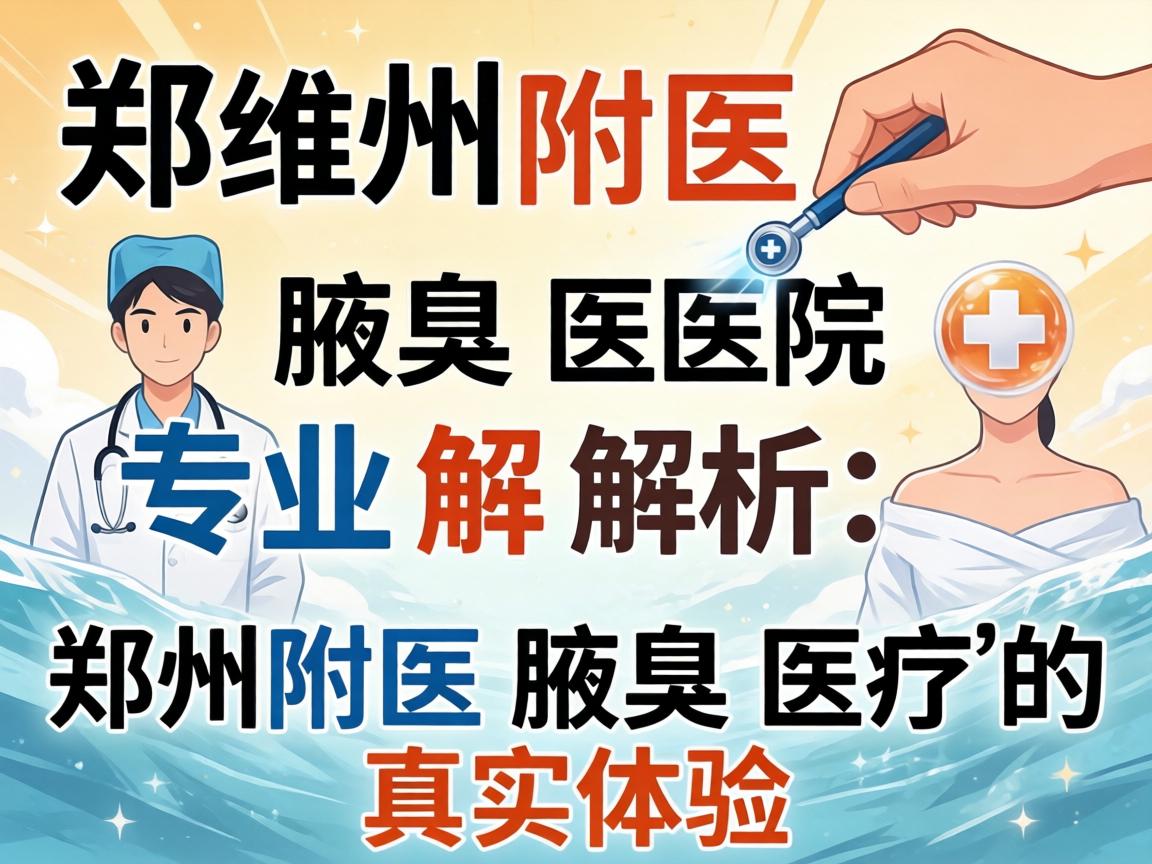 郑州附医腋臭医院专业解析，郑州附医腋臭医疗的真实体验