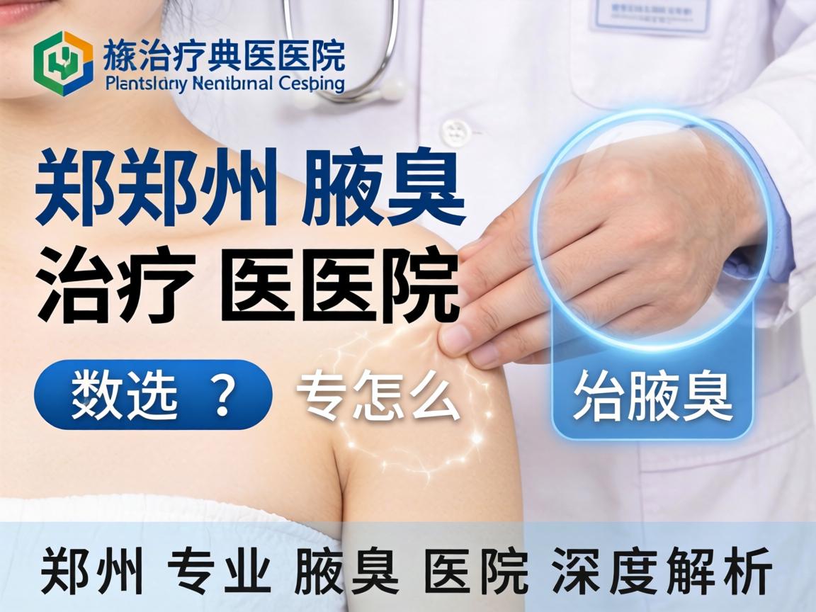 郑州腋臭治疗医院怎么选？郑州专业腋臭医院深度解析