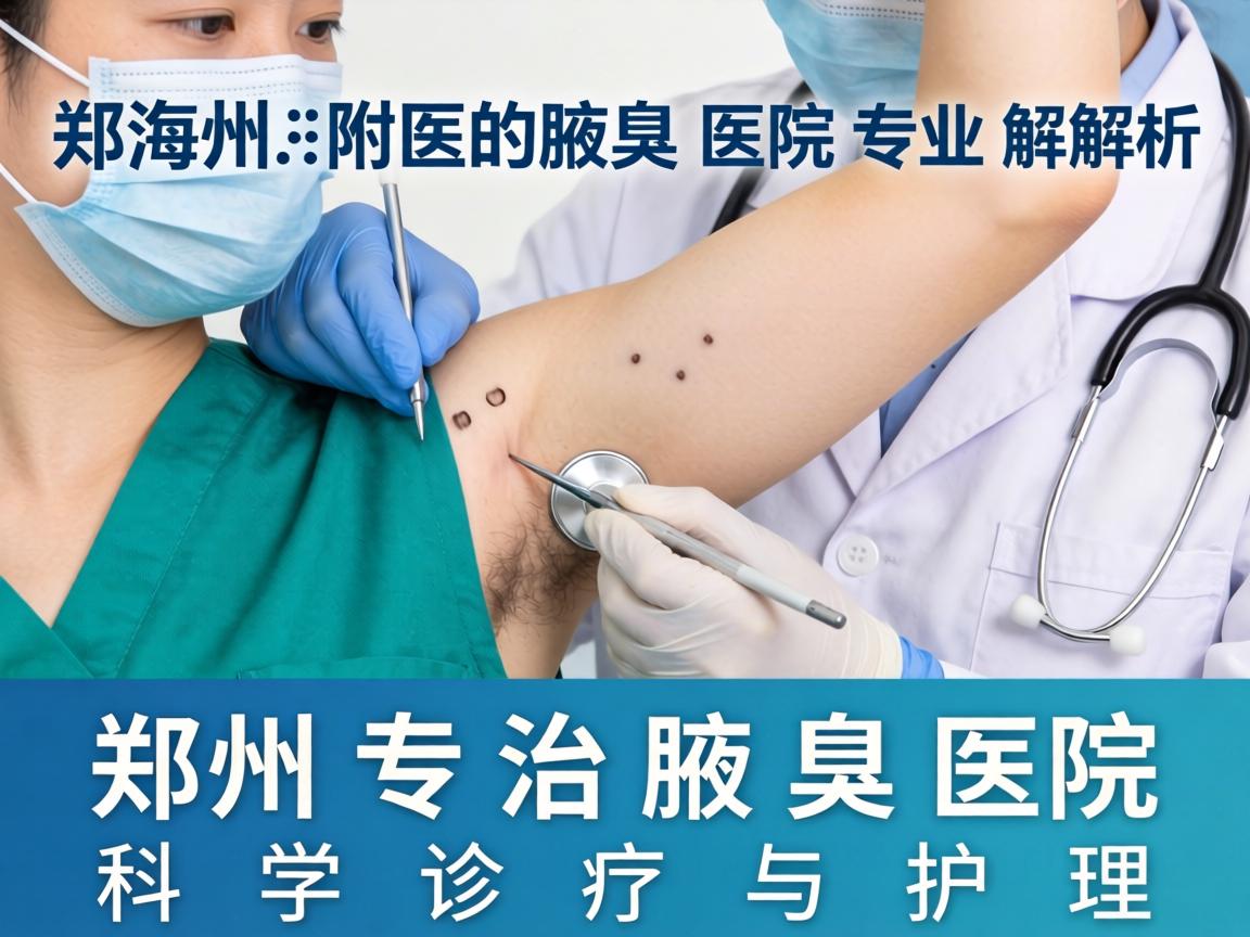 郑州附医腋臭医院专业解析，郑州专治腋臭医院的科学诊疗与护理