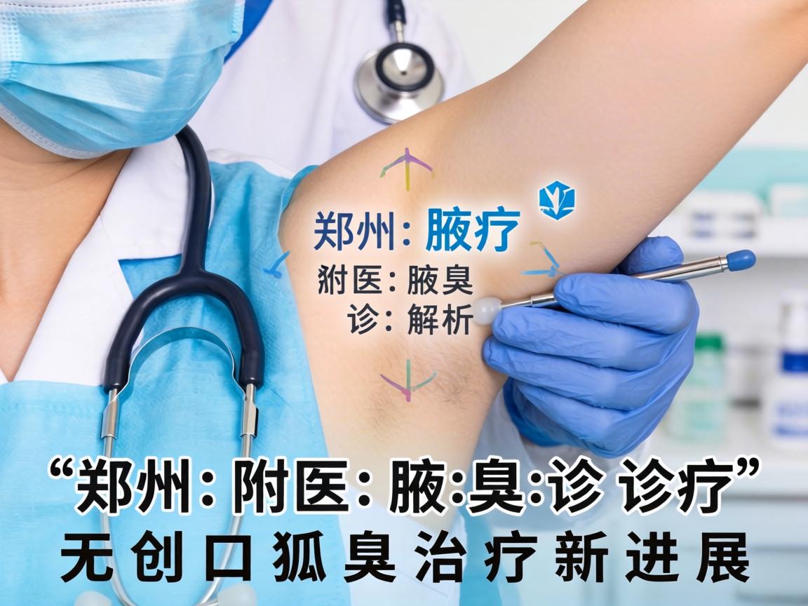 郑州附医腋臭诊疗，解析郑州附医无创口狐臭治疗新进展