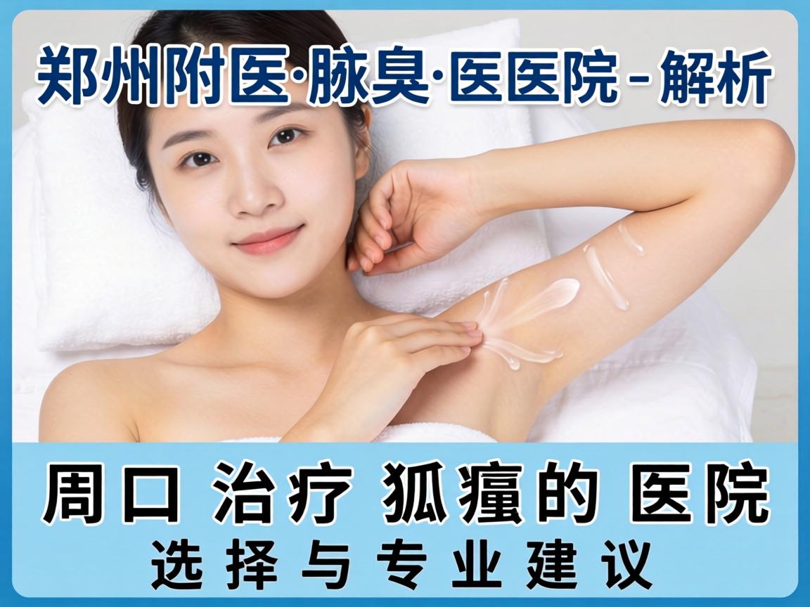 郑州附医腋臭医院解析，周口治疗狐臭的医院选择与专业建议