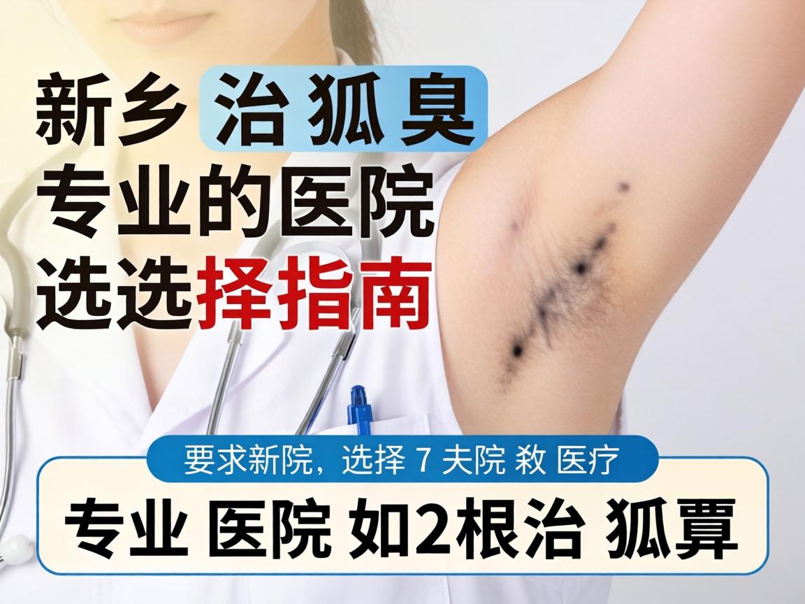 新乡治狐臭专业的医院选择指南，专业医院如何根治狐臭