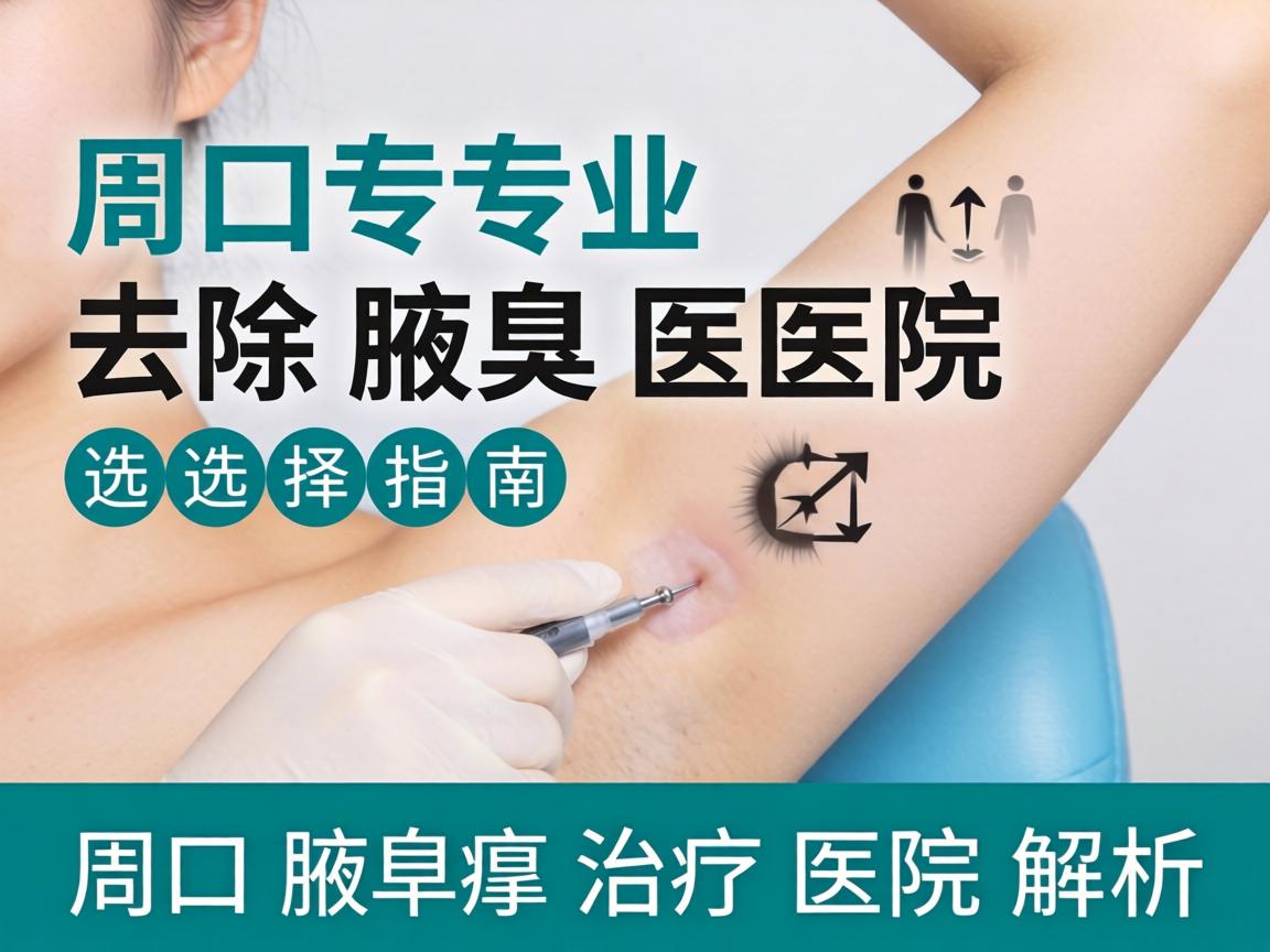 周口专业去除腋臭医院选择指南，周口腋臭治疗医院解析
