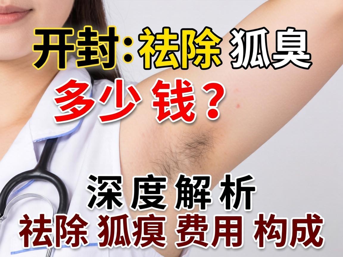 开封祛除狐臭多少钱？深度解析祛除狐臭费用构成