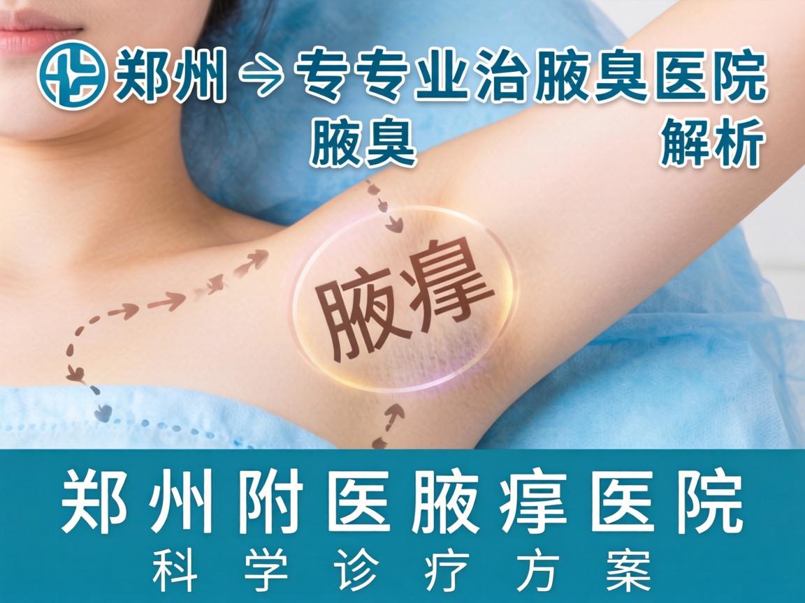 郑州专业治腋臭医院解析，郑州附医腋臭医院的科学诊疗方案