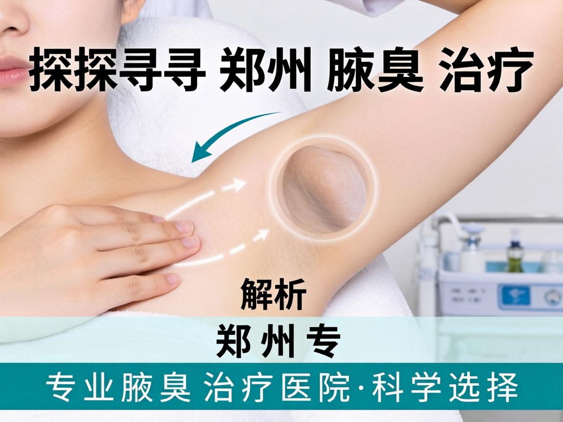 探寻郑州腋臭治疗医院，解析郑州专业腋臭治疗医院的科学选择