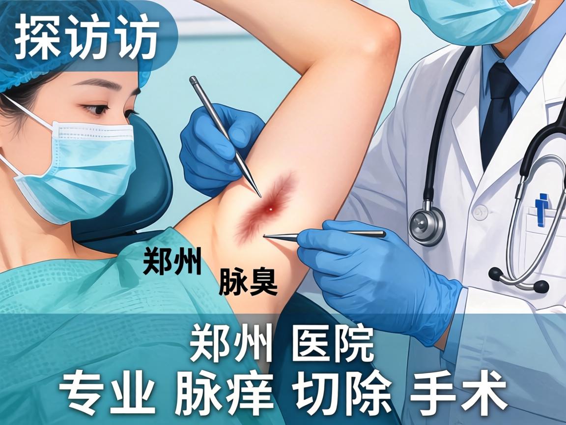 探访郑州腋臭医院，解析郑州专业腋臭切除手术