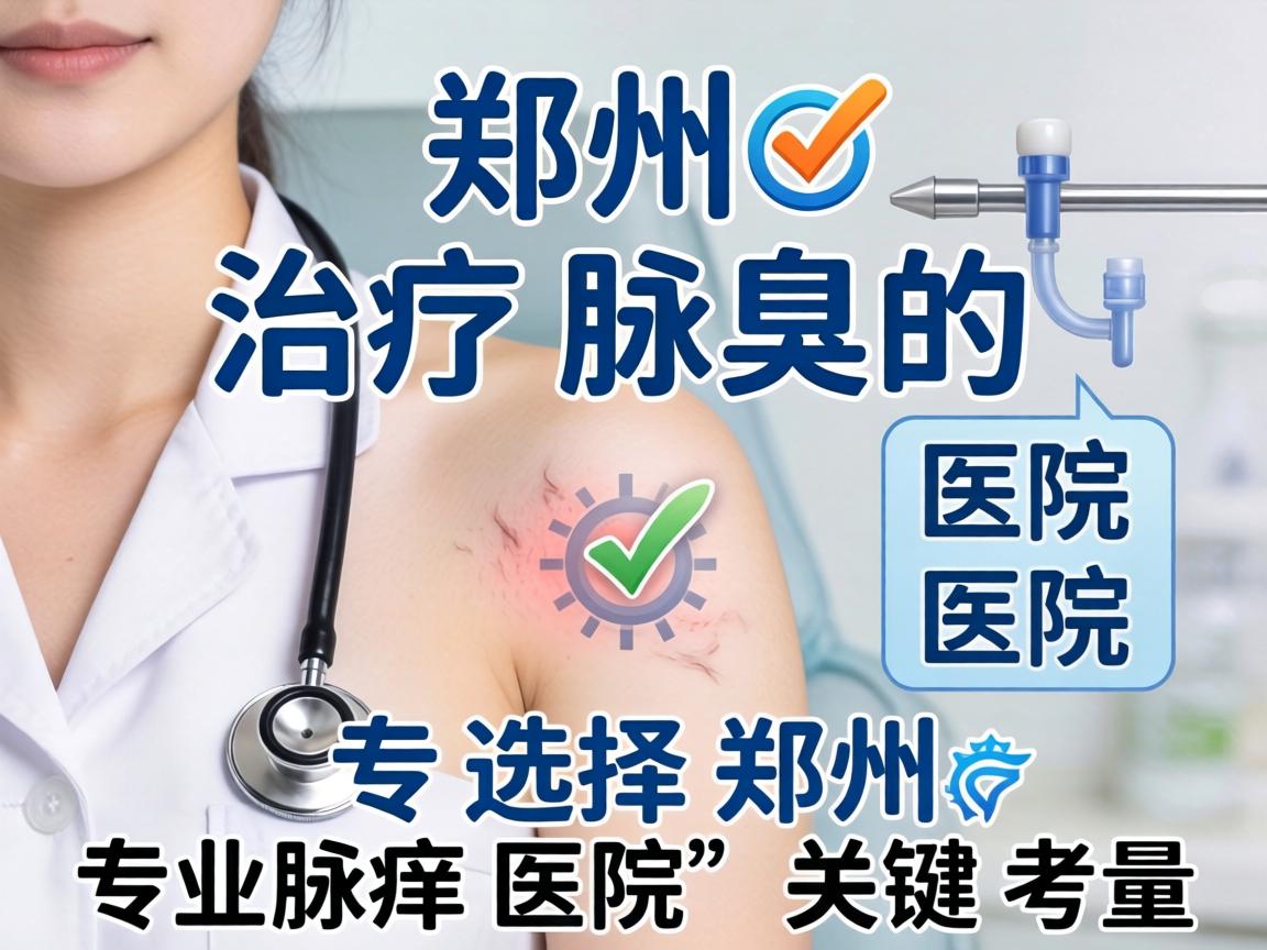 郑州治疗腋臭的医院，选择郑州专业腋臭医院的关键考量