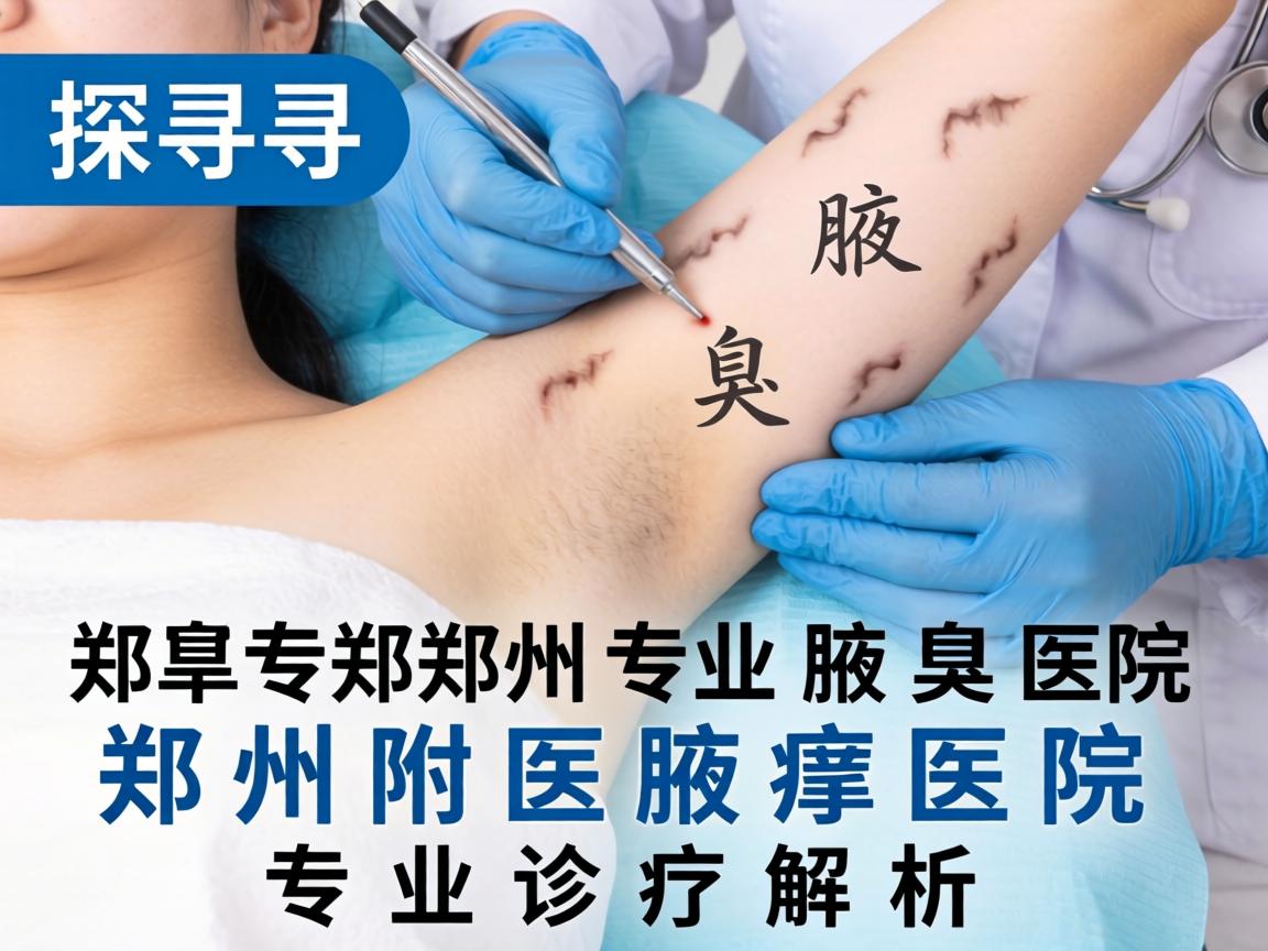 探寻郑州专业腋臭医院，郑州附医腋臭医院的专业诊疗解析