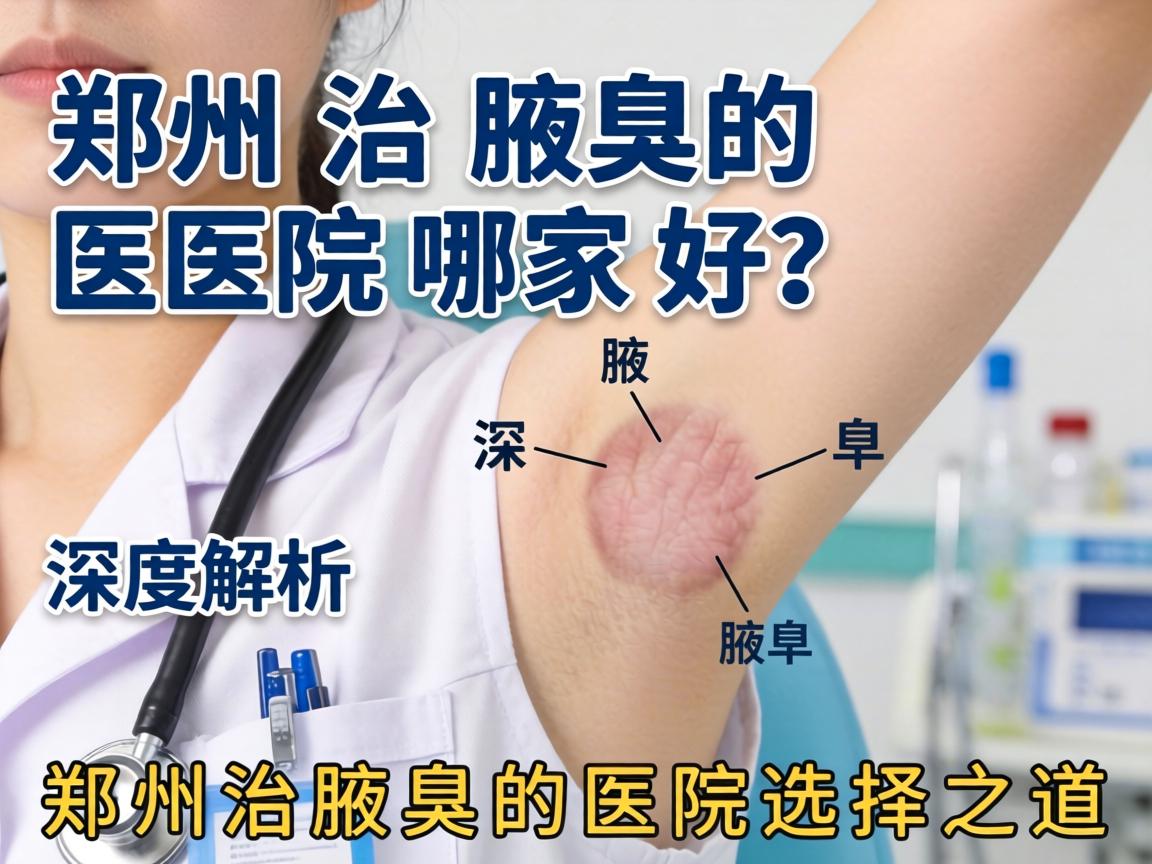 郑州治腋臭的医院哪家好？深度解析郑州治腋臭的医院选择之道
