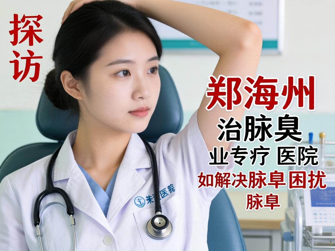 探访郑州腋臭治疗医院，专业医院如何解决腋臭困扰