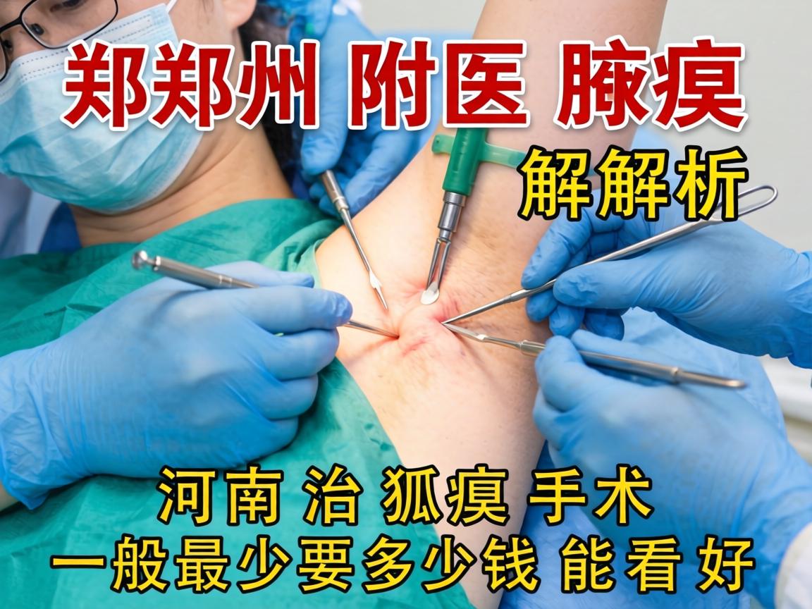 郑州附医腋臭手术解析，河南治狐臭手术一般最少要多少钱能看好
