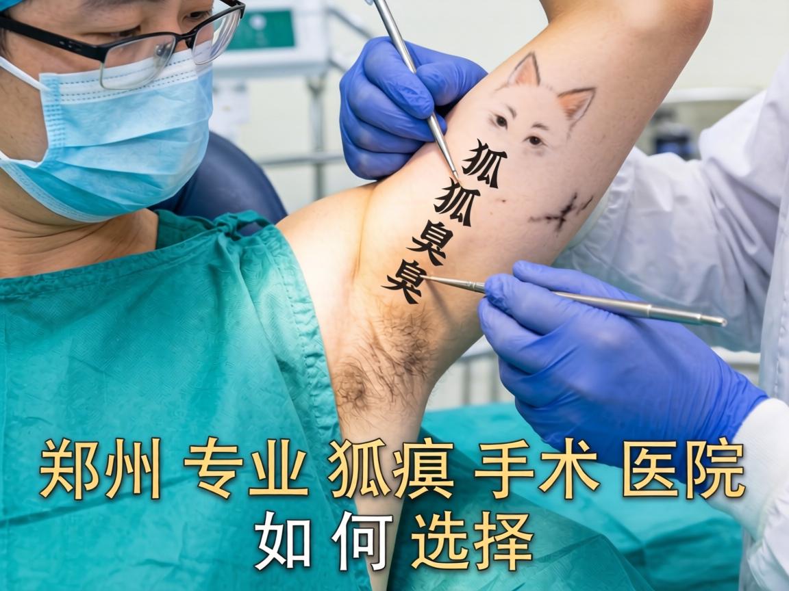 郑州狐臭手术医院解析，郑州专业狐臭手术医院如何选择