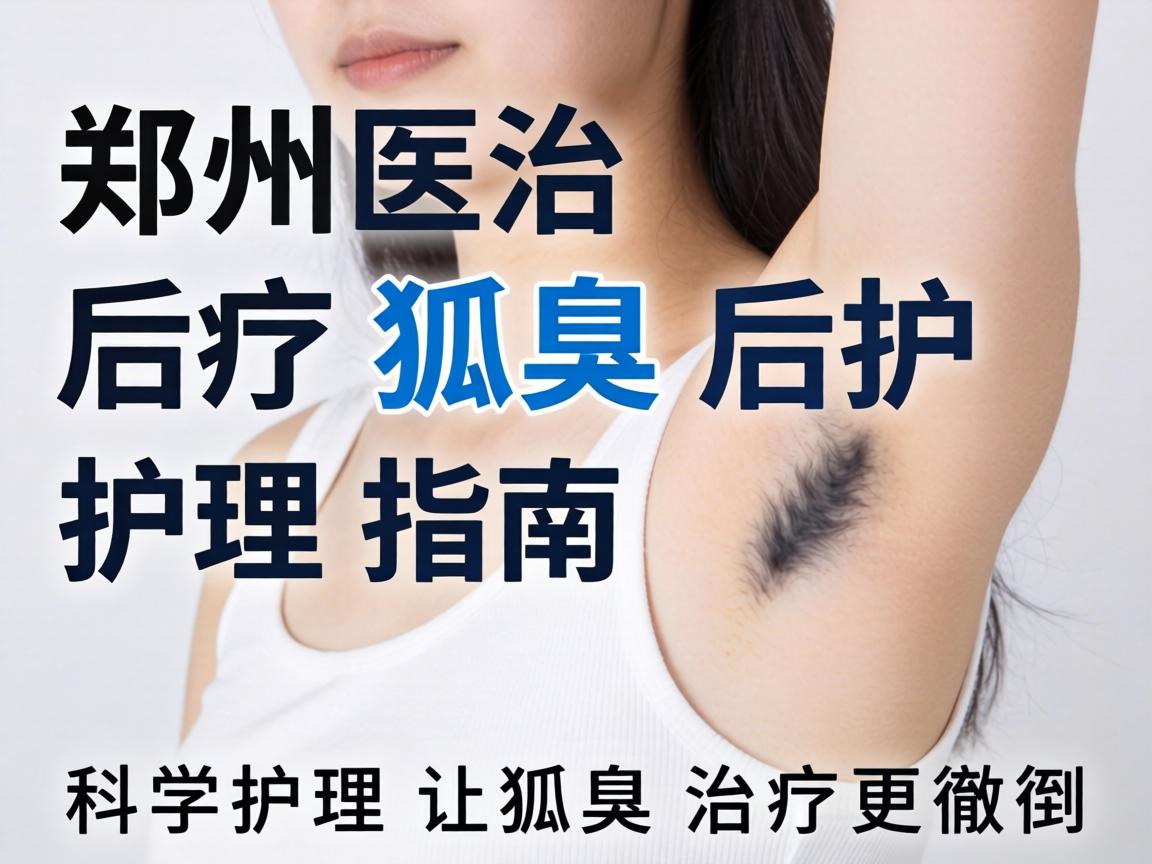 郑州治疗狐臭后护理指南，科学护理让狐臭治疗更彻底