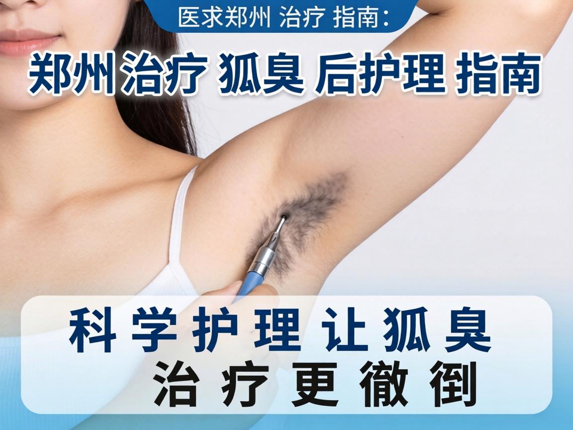 郑州治疗狐臭后护理指南，科学护理让狐臭治疗更彻底